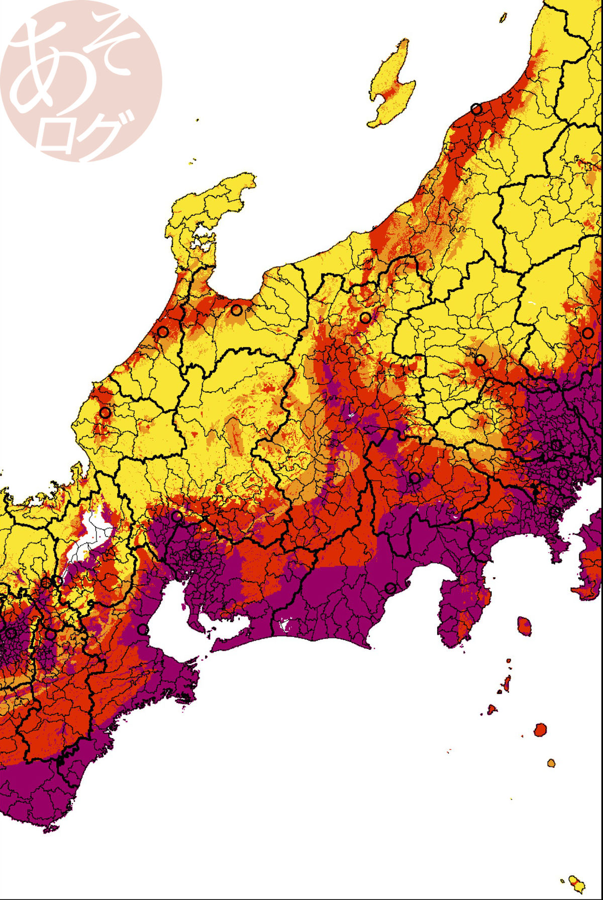 中部地方 南海トラフ地震 発生確率 震度 シミュレート シュミレーション