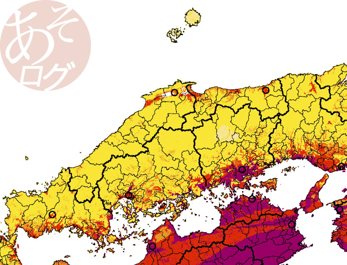 中国地方 南海トラフ地震 発生確率 震度 シミュレート シュミレーション