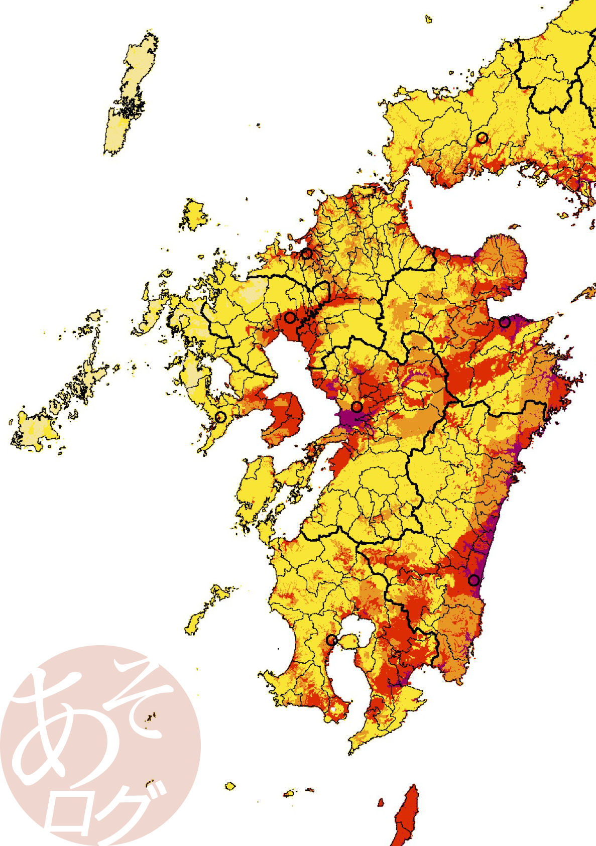 九州地方 南海トラフ地震 発生確率 震度 シミュレート シュミレーション
