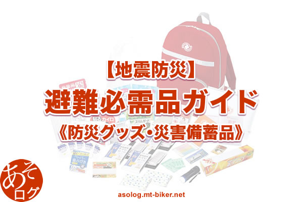 とっさの大地震防災 緊急避難用品 何を入れる［非常持出し袋］